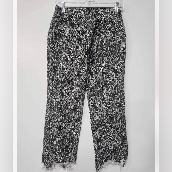 Free People We The Free Jeans Maggie Printed Jeans Size 24. B19 - Picture 5 of 6